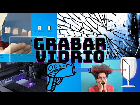 LIGHTBURN TUTORIAL como grabar con laser imagen en vidrio o acrilico transparente (SUSCRIBETE)