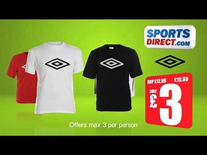 Sportsdirect.com Umbro Poly Tshirts Offer