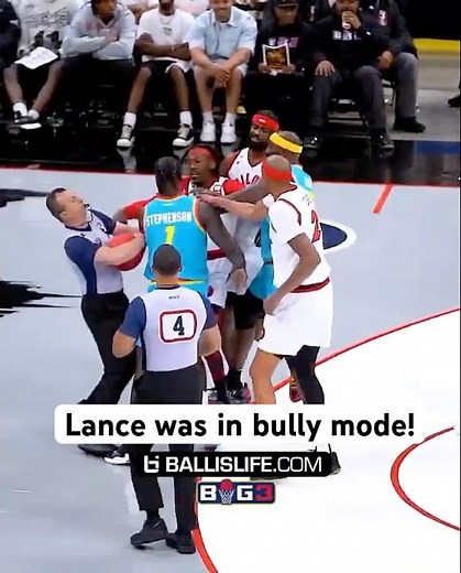 Lance was on BULLY mode in week 4 of Ice Cubes Big3