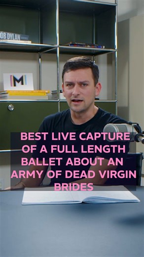 It’s awards season… but make it wildly specific 🏆✨ Next up in Garen Scribner’s Ridiculously Specific Awards is a timeless classic. 🏆👻 Best Live Capture of a Full-Length Ballet About an Army of Dead Virgin Brides "Giselle" A cornerstone of the classical repertoire, this haunting production captures heartbreak, love, and loss with supernatural beauty. Starring Marianela Nuñez and Vadim Muntagirov, it is Romantic ballet at its most devastating and enduring. Watch The Royal Ballet’s “Giselle” on 