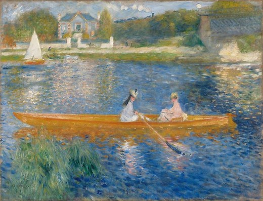 The Skiff (La Yole) | Renoir | Painting Reproduction