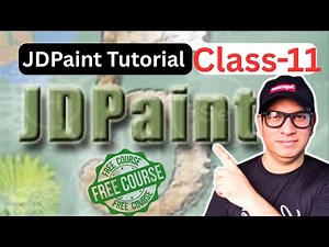 How to Create jomin by Jdpaint (Class-11) jomin toolpath | jdpaint 5.21 Bangla Tutorial