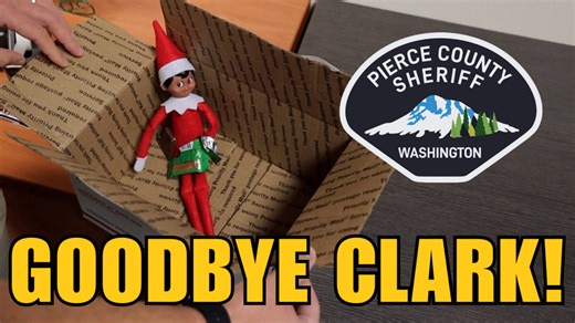 Goodbye Clark! Twas the night before Christmas and Clark the Elf had caused enough trouble at the Sheriff’s Office. Justice was finally served. Deputy Cappetto and Lieutenant Moss teamed up for one last stakeout. Just as Clark attempted his biggest prank yet, the duo moved in. Case closed. With a firm but festive escort, Clark was officially shipped back to the North Pole, where Santa himself will be handling the paperwork from here. All is calm. All is bright. And the Sheriff’s Office is once a