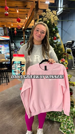 180 Fitness 24/7 on Instagram: "@morales1990b lucky day number 5 winner!! 🎄❤️"