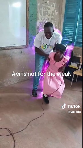 😭😭😭#vr experience @ Ogyeahoho Science & Tech Fair @Ifeanyi Akpah #tiktoklive #livehighlights