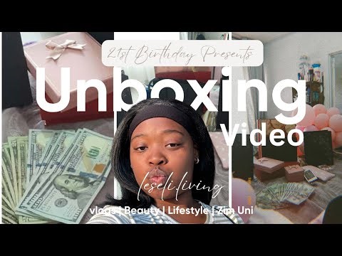 🎁 UNBOXING MY 21ST BIRTHDAY GIFTS 🎉 | Surprise Presents, Reactions & Haul!
