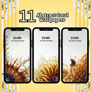 Pastel, Corals, Abstract, Phone Background, Wallpaper, Smartphone, Iphone, IOS - Etsy UK