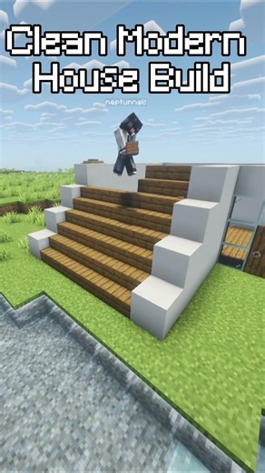 Clean Modern House in Minecraft 🏡