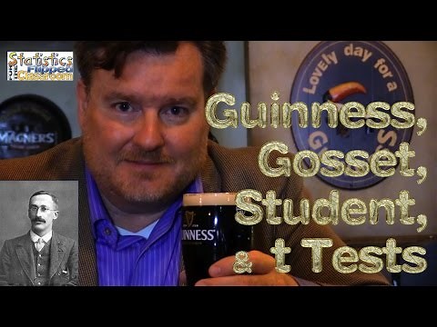 Why We Might Not Have Statistics Without Guinness Brewery – A History of the t-Test (10-0)