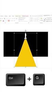 How to create a dynamic flashlight animation effect💡 #powerpoint #presentation #powerpointtips