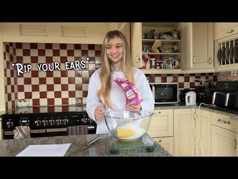 Baking except it’s just me yelling