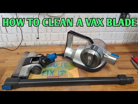 Vax blade cordless vacuum cleaning and maintenance, fix loss of suction