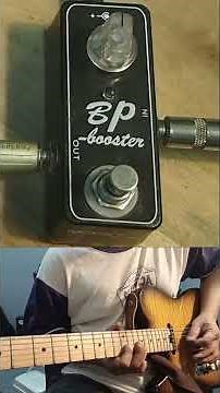 single coil vs humbuckers boosted with Mosky BP booster pedal #boosterpedal