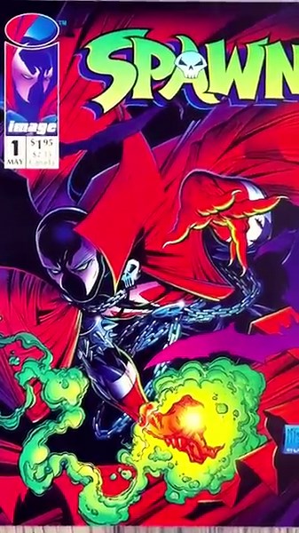 SPAWN #1 COMIC BOOK - SPAWN REBIRTH COLLECTIBLE