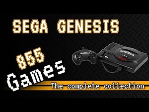 The Sega Genesis collection [855 games] video evolution and review