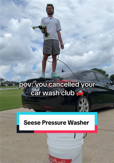 Seese Pressure Washer: Portable Cordless Cleaning Power