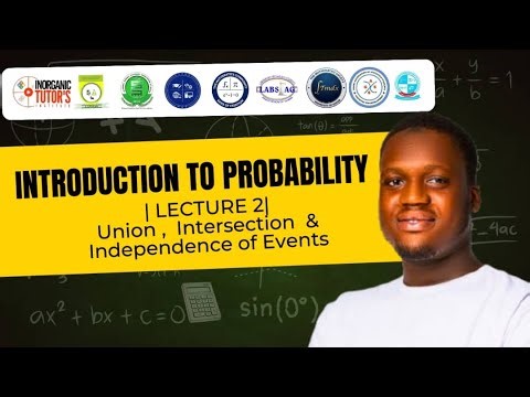 Lecture 2: Union,intersection & independence of an event.