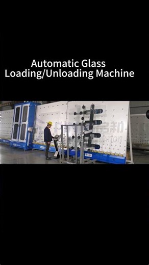 Glass Loading /Unloading Machine#glassmachine #loadingmachine #glass #insulatingglass