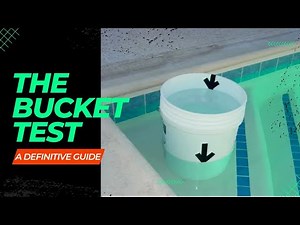 DIY Pool Leak Detection: The Bucket Test #howto #pool #leaks