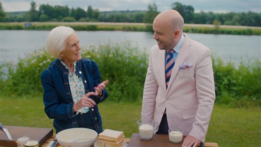 Mary's childhood bread and butter pudding