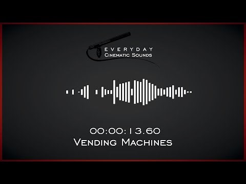 Vending Machines | HQ Sound Effect
