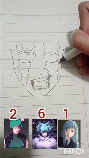 dise rolling art 🎨 jjk time new characters 😉 do you like 🫩 #jjk #qnim3boy #drawing