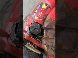 Toro 22" Recycle repair of front wheel drive.