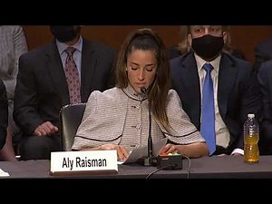 Aly Raisman testifies in hearing on FBI's management of Larry Nassar investigation