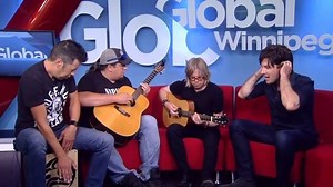 2.7K views · 21 reactions | It's a Pop2K flashback with Winnipeg rockers Jet Set Satellite performing their hit Baby, Cool Your Jets live in the Global News Morning studio. | Global Winnipeg | Facebook