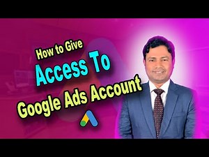 How to give access to Google Ads Account | Manager permission