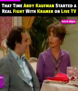 2.5M views · 14K reactions | That Time Andy Kaufman Started a Real Fight With Kramer on Live TV | The Shred | Facebook