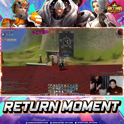 Return Moment RF ARENA RPG Cuplikan Detik - detik KONGSIBET Bermain Api dengan Spear inilah nasibnya 😂😂😂 Special Thanks YT : BABON TEAM OFFICIAL 📌 Untuk info Lengkap RF RETURN Silahkan Join Link Dibawah Ini •Website : https://www.returnarenarpg.com/ •Discord: https://discord.gg/rfreturn •Instagram: https://www.instagram.com/rfreturnrpg/ •Facebook : https://www.facebook.com/KomunitasReturn/ •Forum Facebook : https://www.facebook.com/groups/1438604829718004 •FJB : https://www.facebook.com/grou