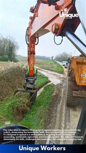 Operating an excavator to dig a ditch: a digging adventure