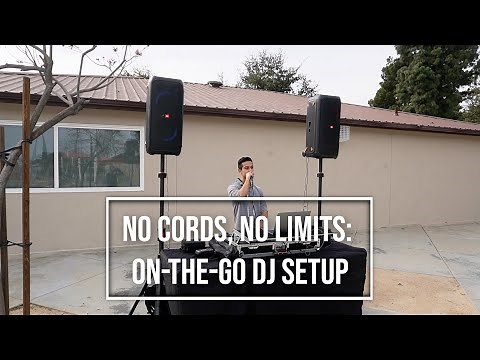 Unplugged & Pumped Up: Setting Up Your Battery Powered DJ System