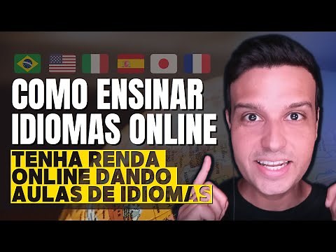Como ensinar Idiomas Online