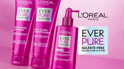L'Oreal Paris Hair Care EverPure Iron Sleek TV Spot, 'Forget the Flat Iron'