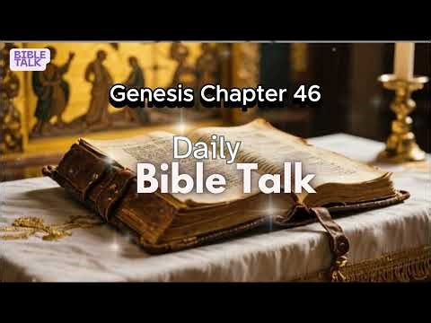 The Book of Genesis Chapter 46 | Bible Narration with Peaceful Background Music (KJV)