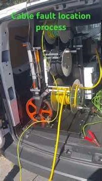 Cable fault locating process # #electrician #industrialelectrician #electrical #subscribe #viral