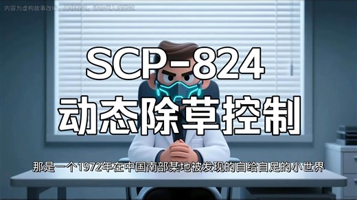 【研究员小E】SCP-824 动态除草控制