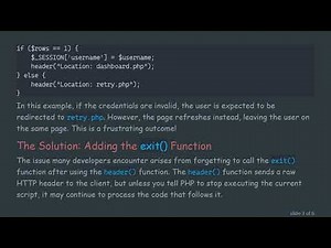 How to Properly Use header() Location in PHP for User Redirection