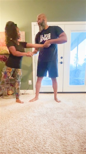 43K views · 703 reactions | Trying to see if we want to start adding flips in our dance moves! ...Nahhhh...we're just playing around! #justforfun #enjoyingeachother | And 5678 Line Dance | Facebook