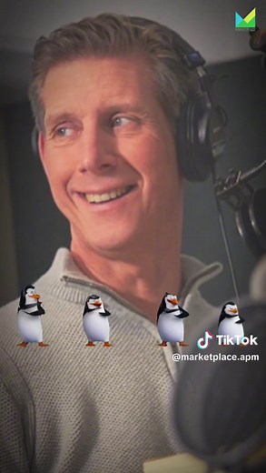 Us anytime the Marketplace theme song comes on 💃🐧🕺 ... also, hi, we're here now! 👋 #marketplaceapm #kairyssdal #radio #podcast #economics