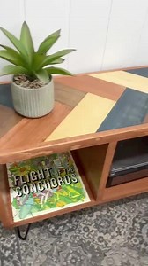 The Penny Lane Record Cabinet | Record Player Stand | Record Player Display | Console Table | Farmhouse Console Table | Stereo Cabinet - Etsy