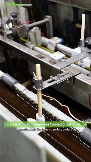 How Electroplating Improves Connector Performance #connectors #manufacturingprocess