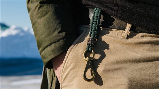 DIY Paracord Belt Loop Key Ring Keeper – Step-by-Step Tutorial