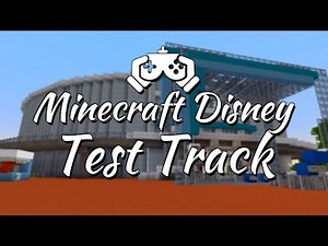 Minecraft Disney World - Test Track