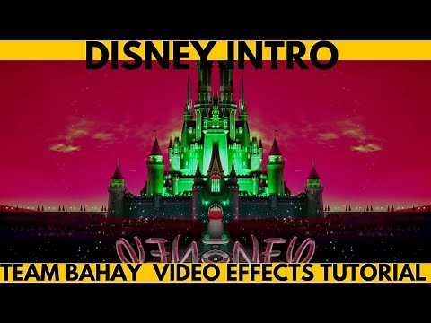 Disney Intro Special Visual and Audio Effect Edit PART 16 - SUPER Cool and Satisfying Video Edit