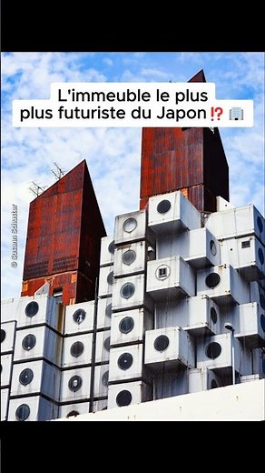 Nakagin Capsule Tower, Tokyo, Japan | Kisho Kurokawa, 1972 #architecture #housing #design #tokyo