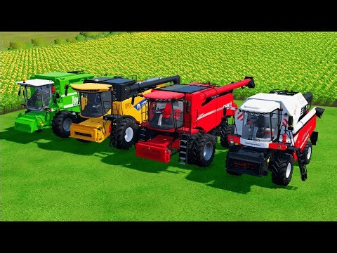 FS22 HARVESTING NIGHTMARE! 🤯 Giant Combine VS. LETHAL Obstacle Course