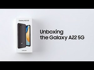 Galaxy A22 5G: Official Unboxing | Samsung